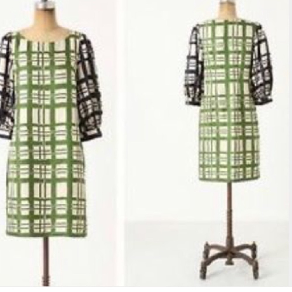 Anthropologie block dress size 8